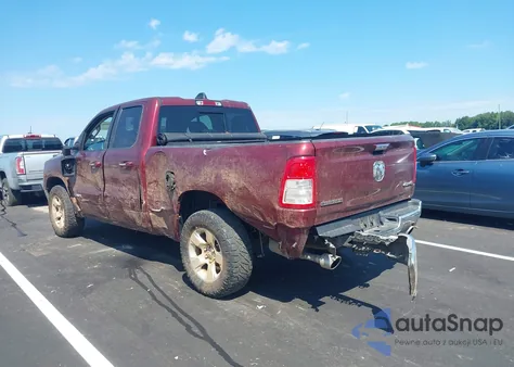 2020 Ram 1500 Big Horn 4X4 6'4 Box from USA, damaged, VIN 1C6SRFBT8LN192940